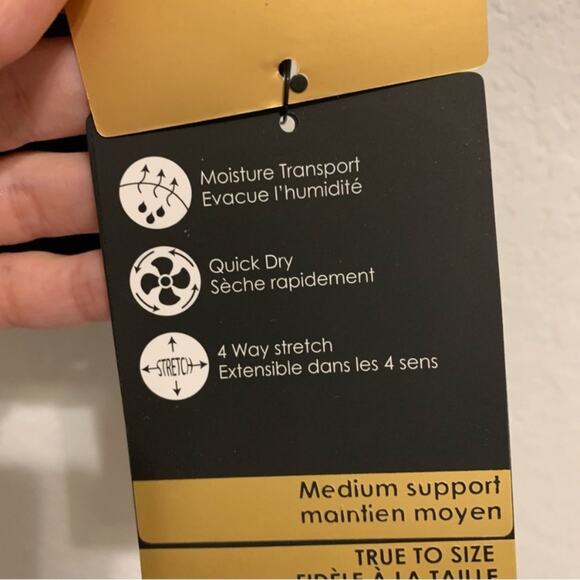 AUrum Activewear Navy Blue Hermosa Sports Bra in Total Eclipse - Picture 12 of 15